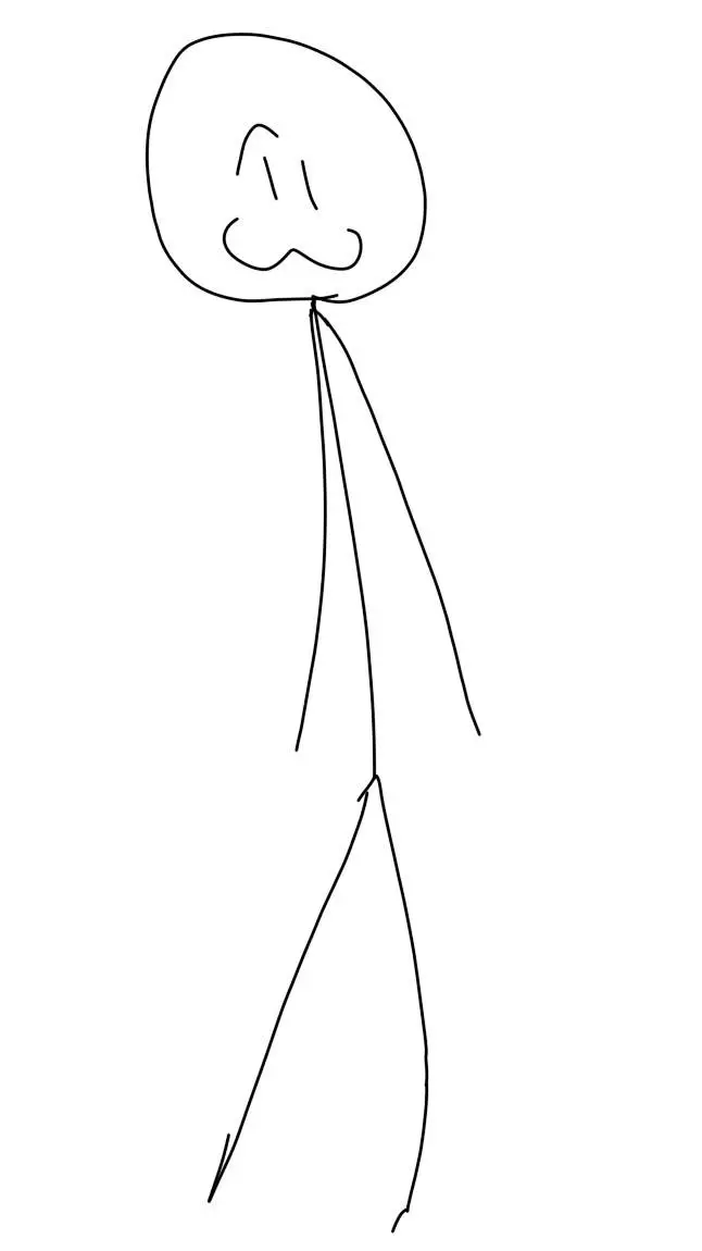 ai character: Stickman background