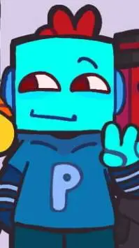 ai character: Turma do problems! background