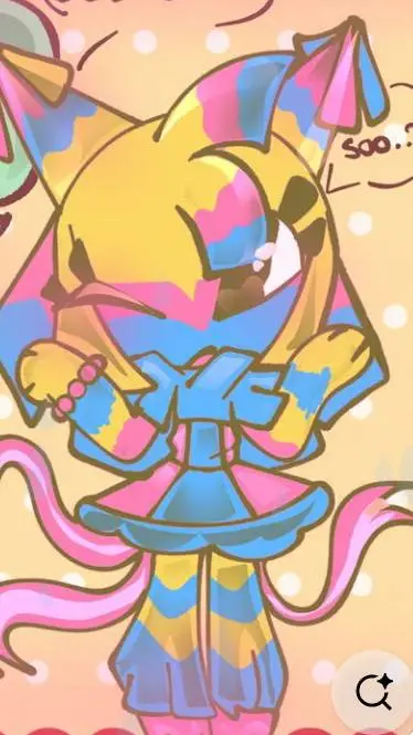 ai character: yatta x sprout  background