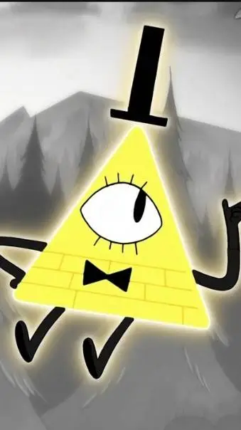 ai character: Bill Cipher background