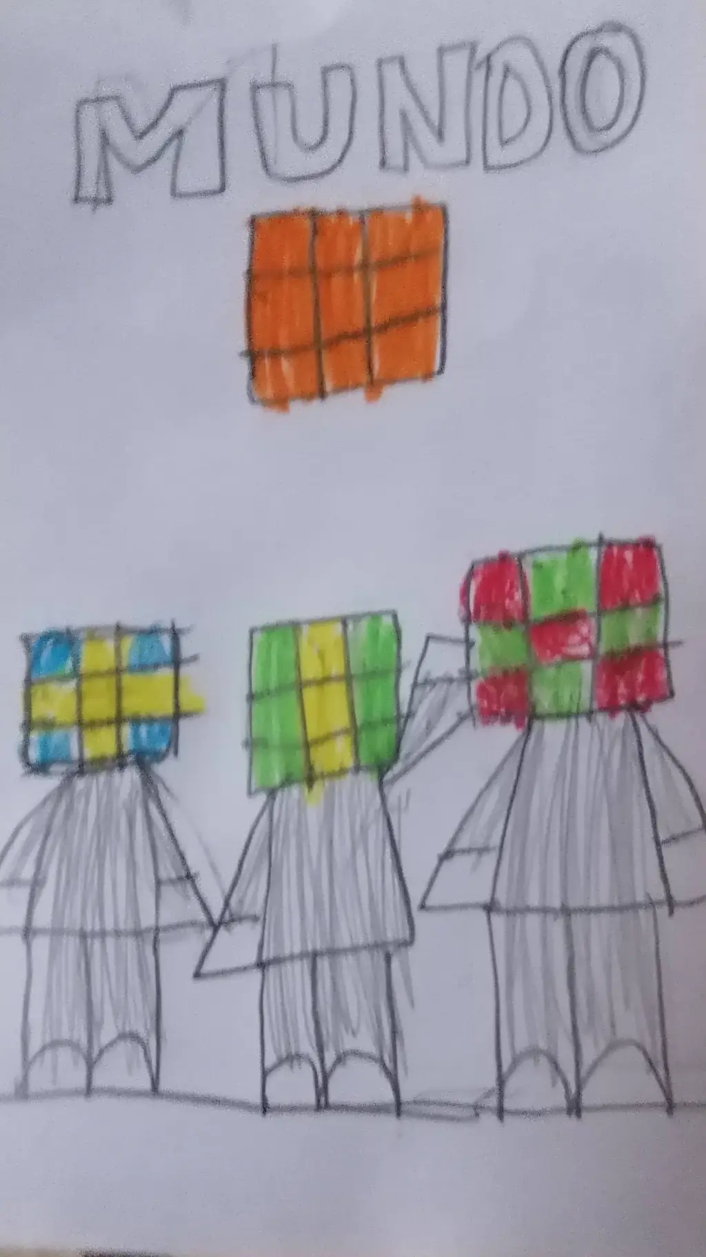 ai character: Mundo Rubik ⬜ background
