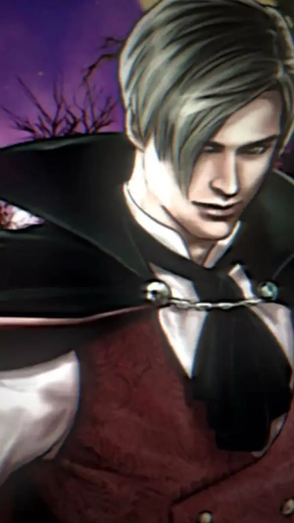 ai character: Leon  Kennedy  background