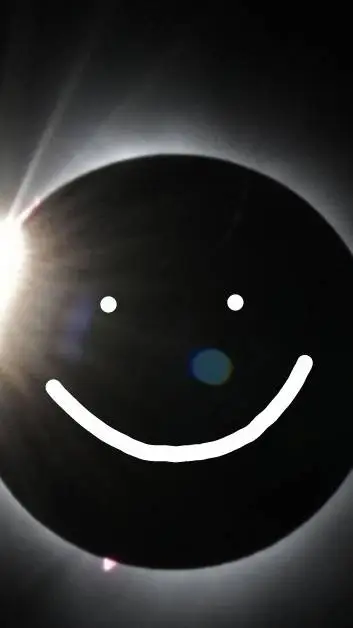 ai character: Eclipse solar background