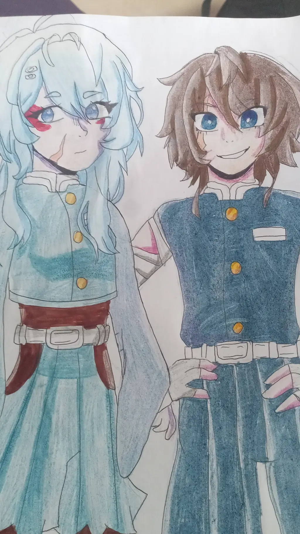 ai character: Meri & merina background
