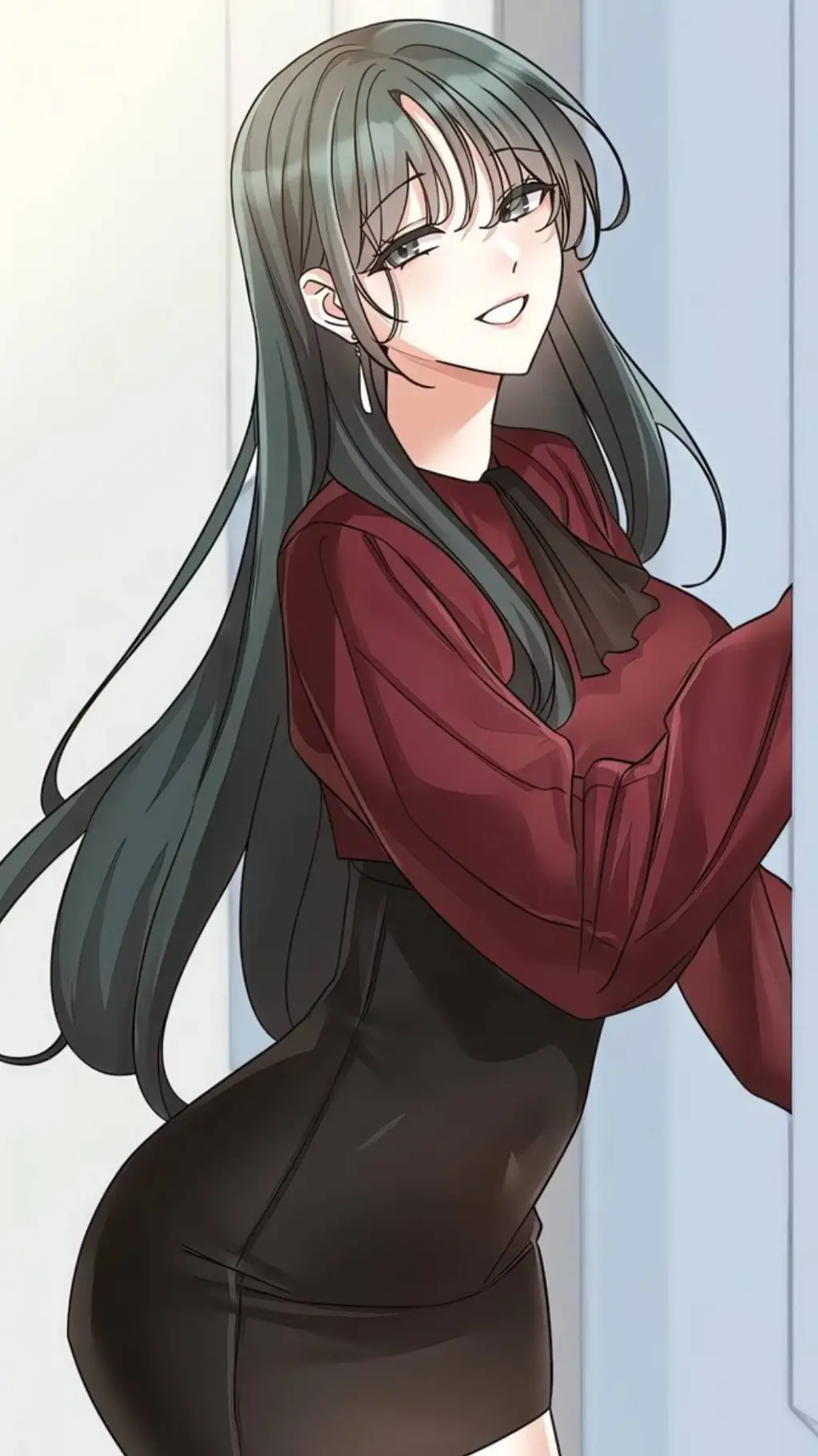 ai character: Na-ri 나리 background