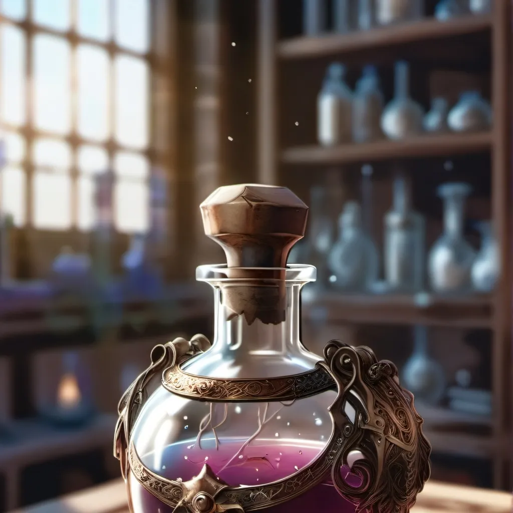chat with ai character: girl potion