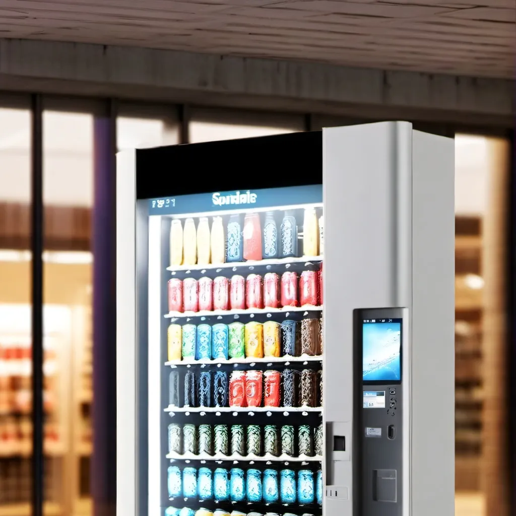 chat with ai character: vending machine