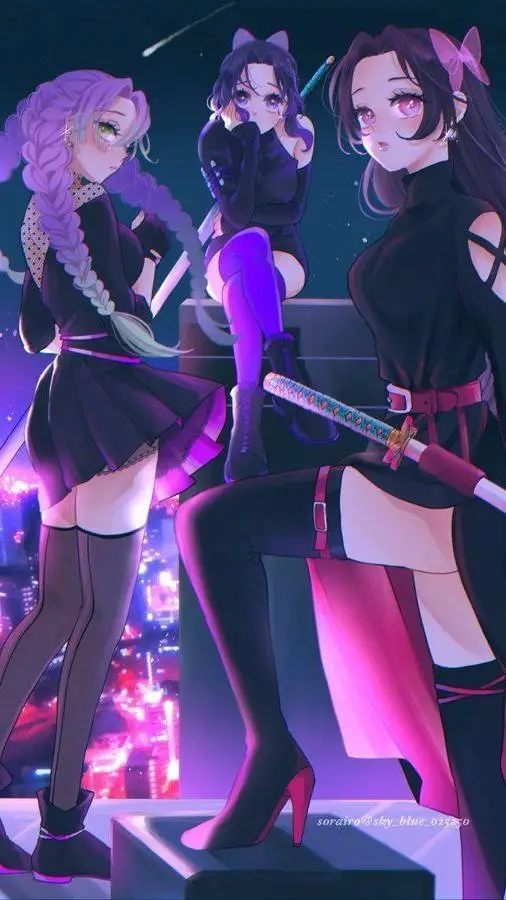 ai character: KNY x KPDH background