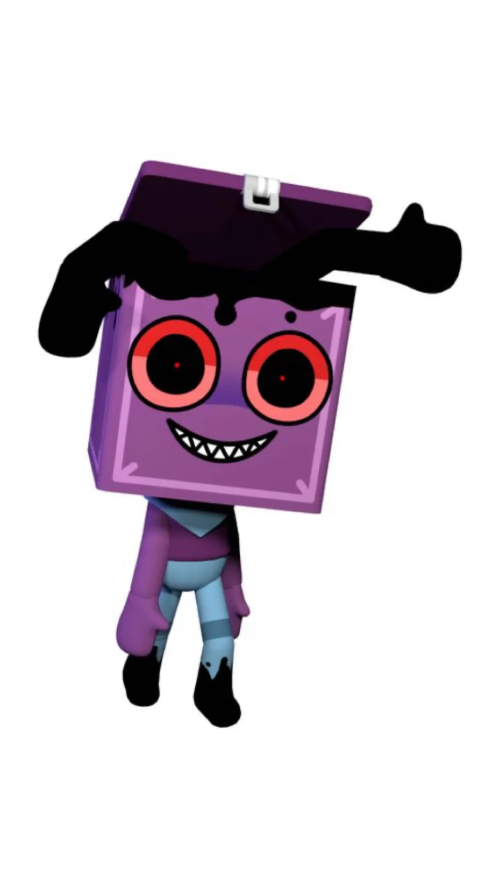 ai character: Twisted boxten background