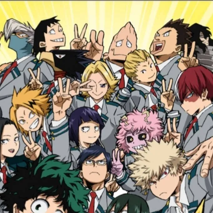 chat with ai character: mha sleepover!