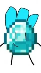 ai character: diamond man background
