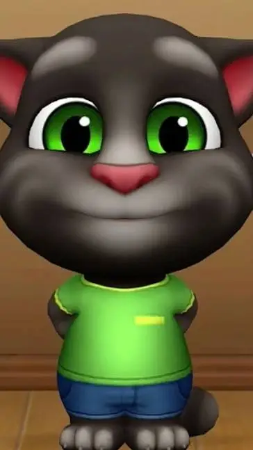 ai character: talking tom background