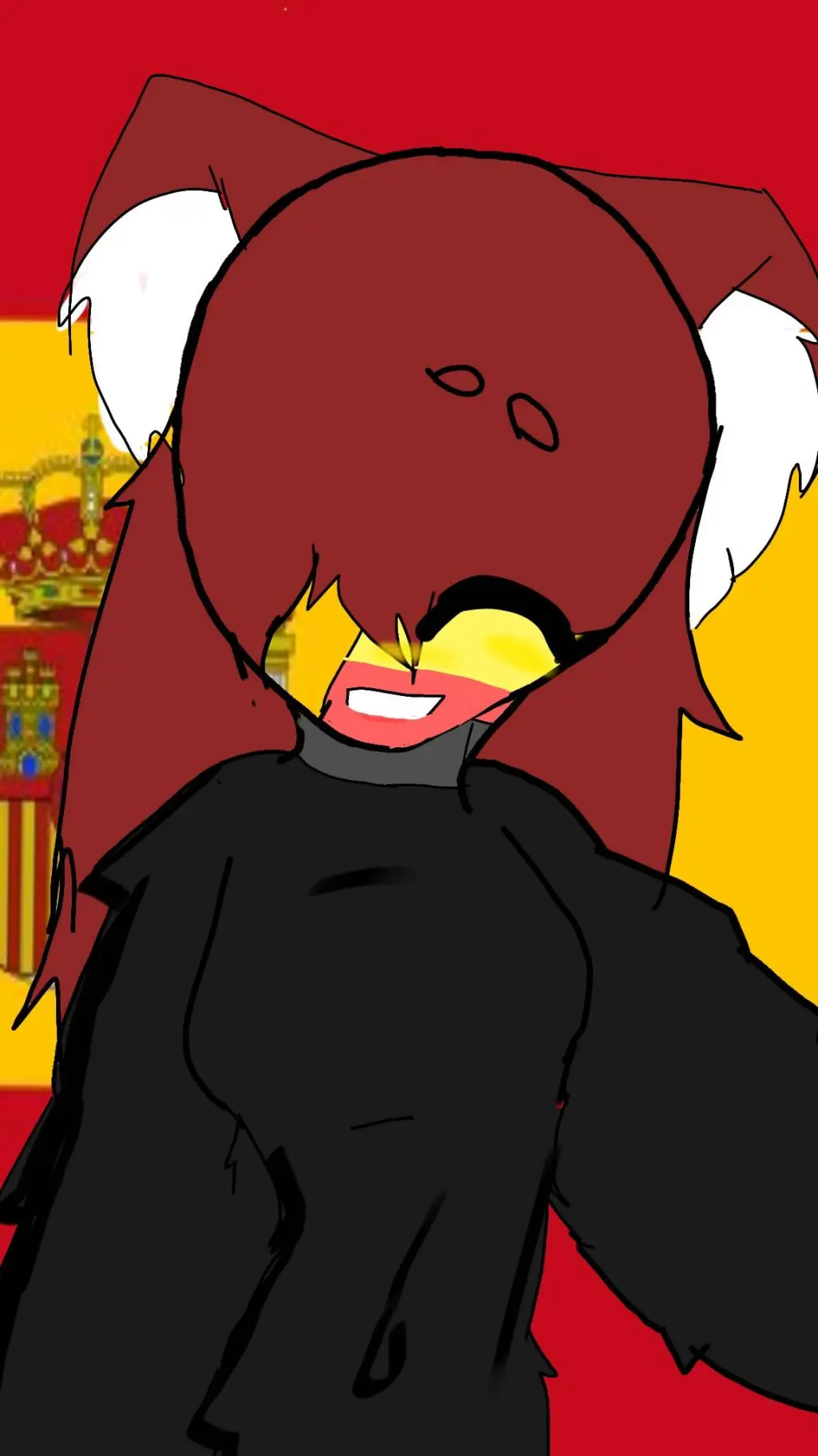 ai character: España!  background