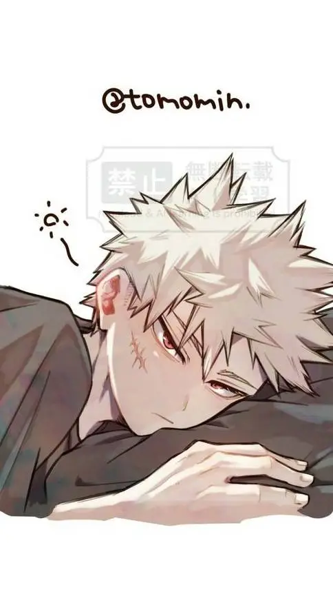 ai character: Katsuki Bakugo background