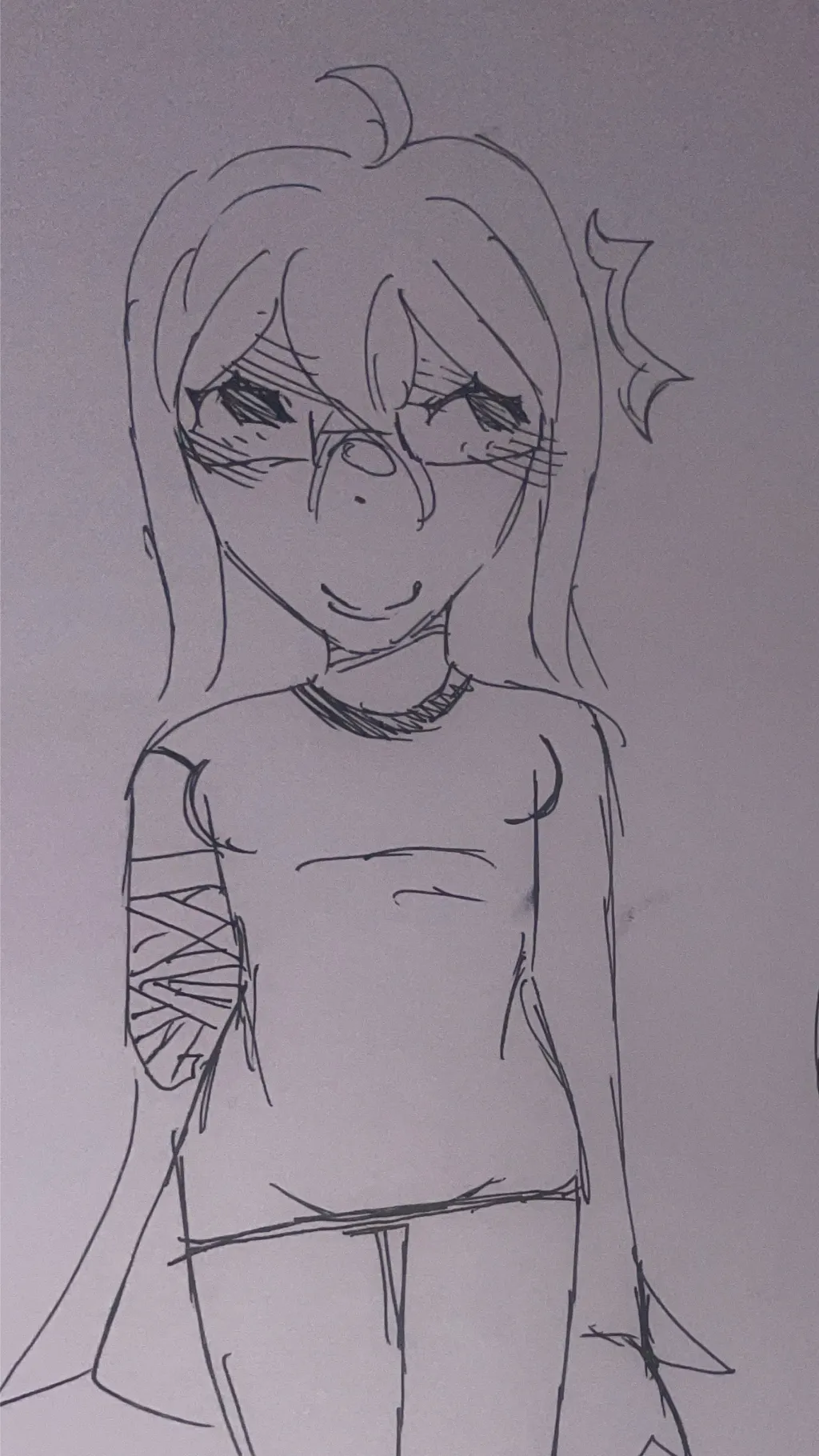 ai character: nozomi🦴 background