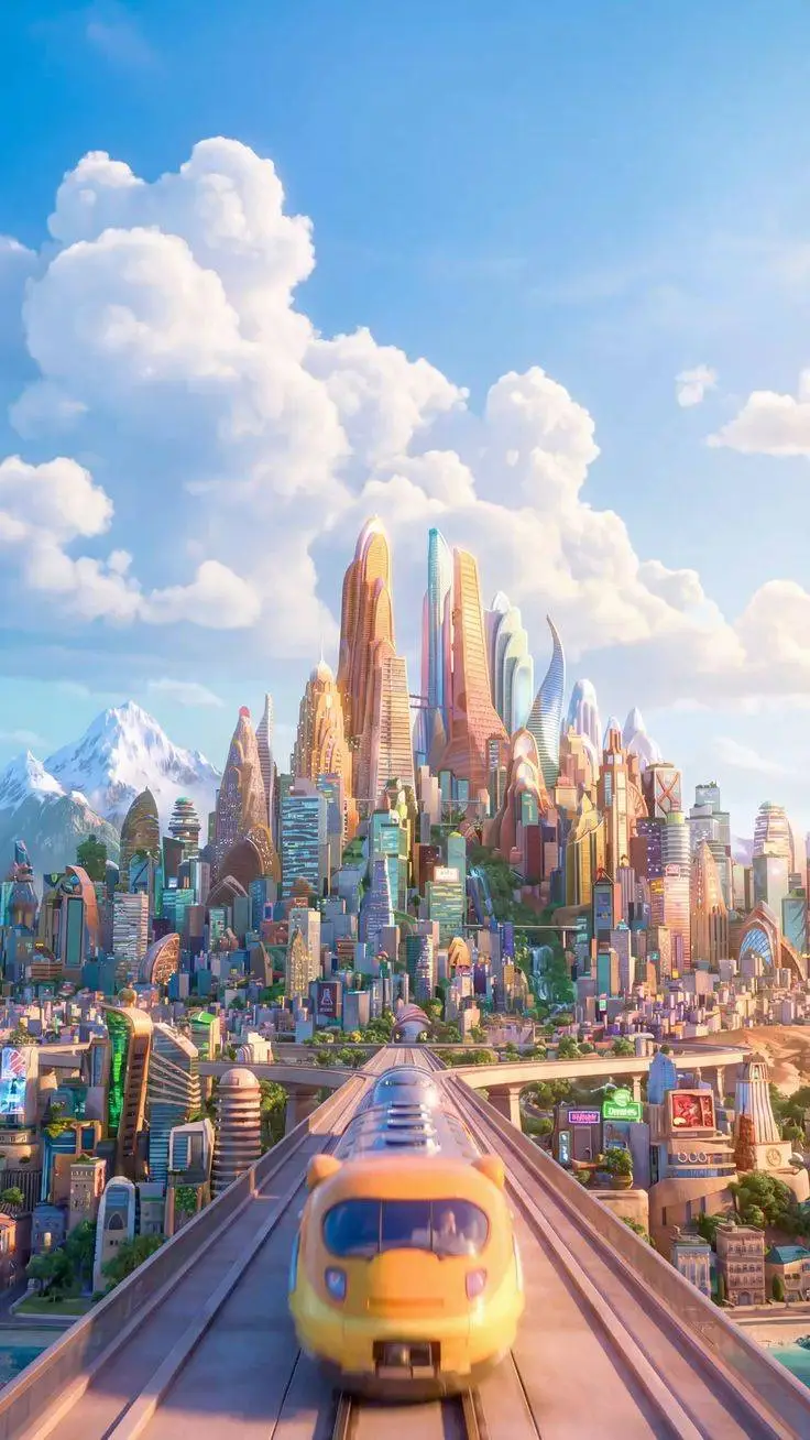 ai character: Zootopia 2  background
