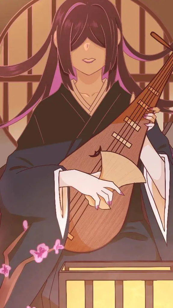 ai character: Nakime background