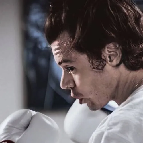 chat with ai character: Harry Styles boxer