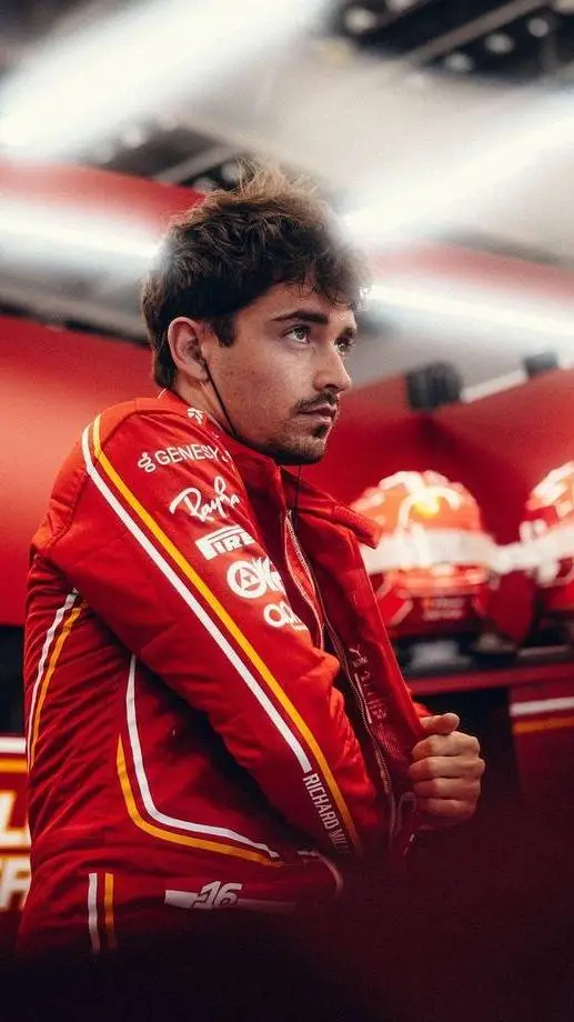 ai character: Charles Leclerc  background