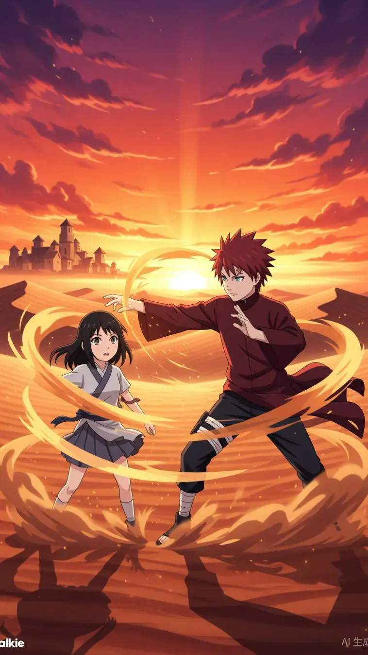 Talkie AI - Chat with gaara the kazekage