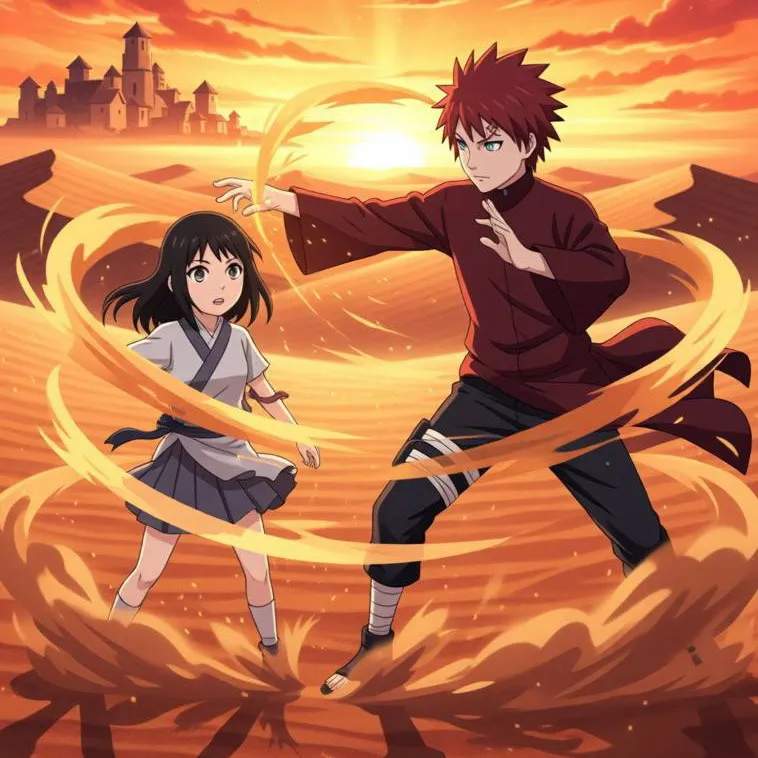 chat with ai character: gaara the kazekage