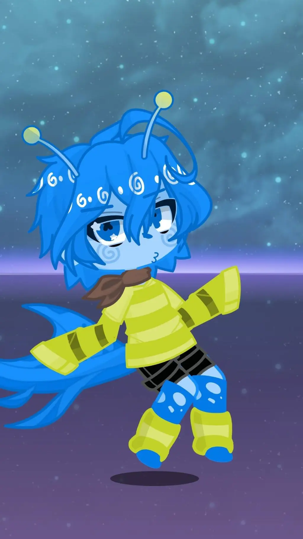 ai character: moon✨️ background