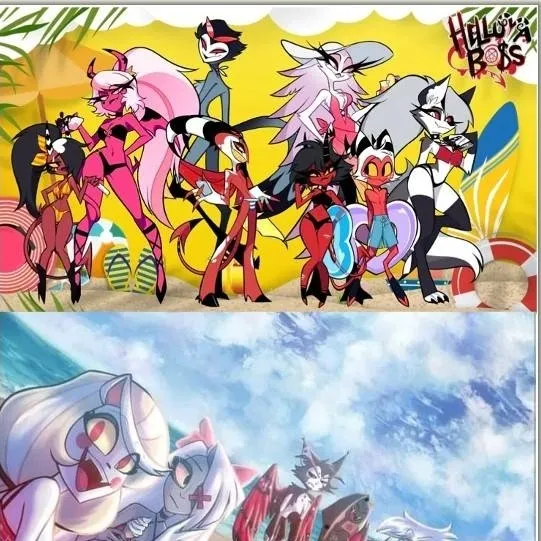 chat with ai character: HH x HB beach day