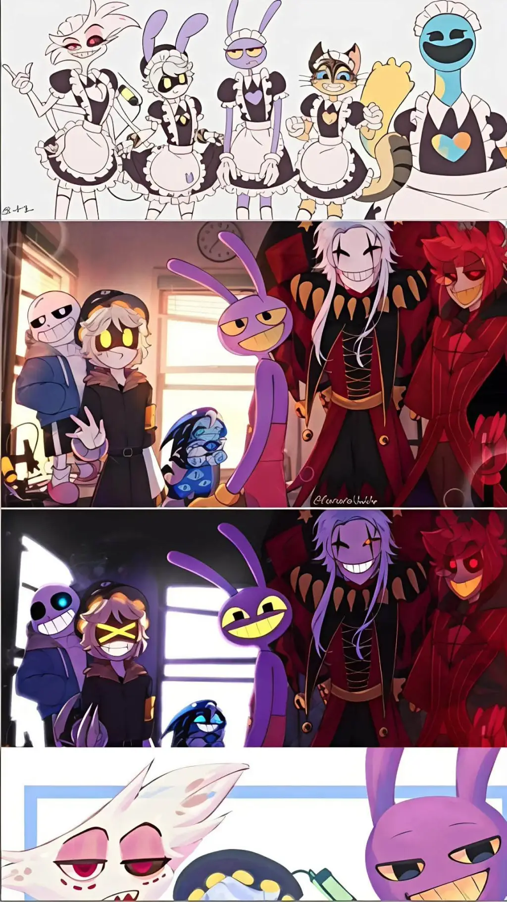 ai character: ~multi fandom~ background