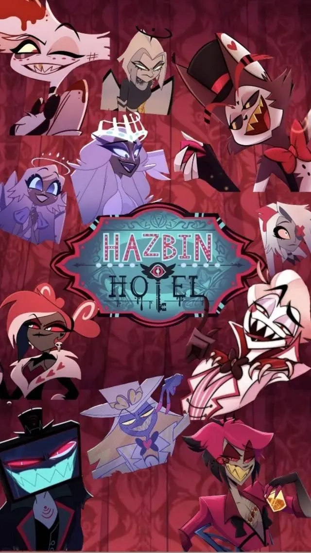 ai character: HAZBIN HOTEL  background