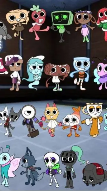 ai character: Dandys World! background