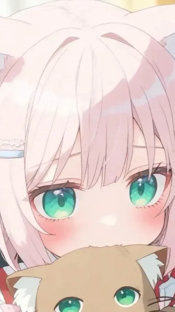 ai character: Abandoned cat girl background