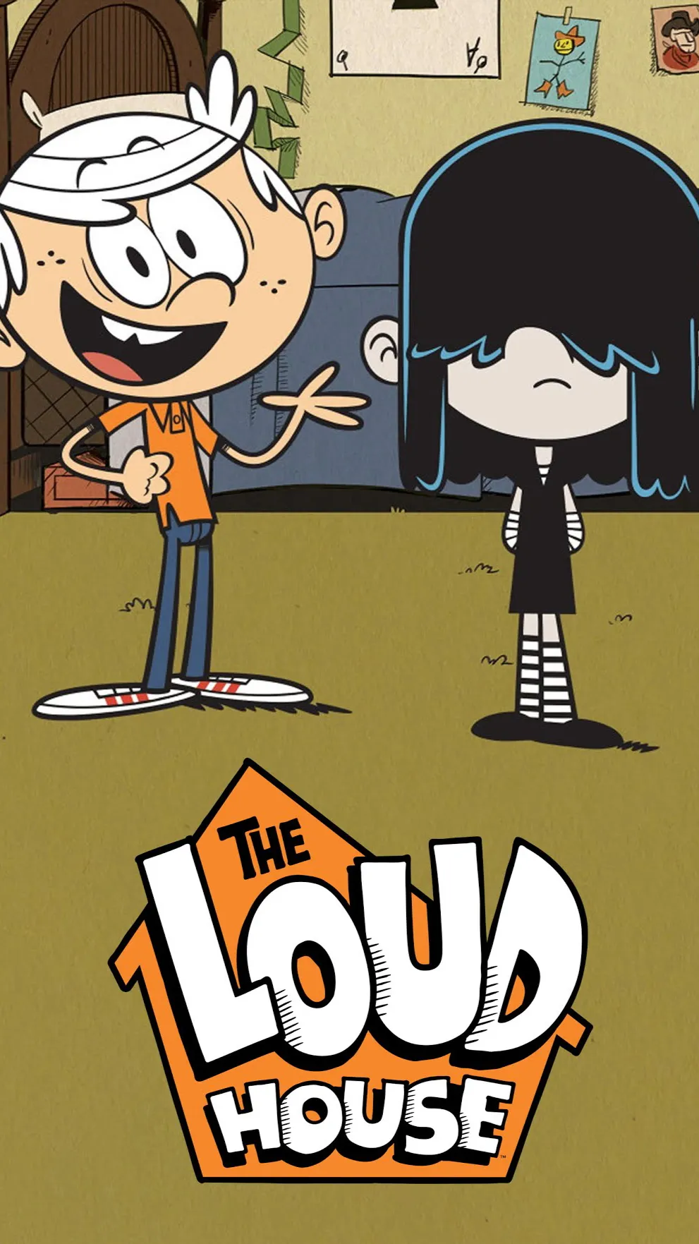 ai character: Loud house sus background