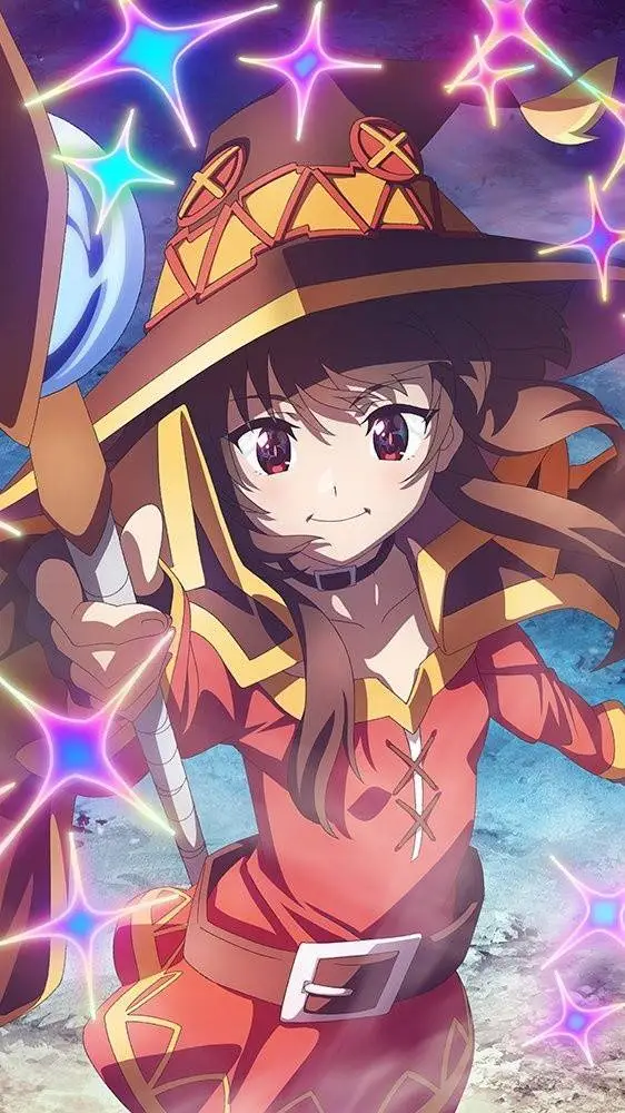 ai character: Megumin background