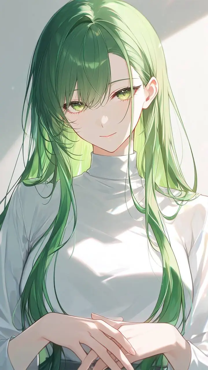 ai character: ᴇᴍɪ💚 background
