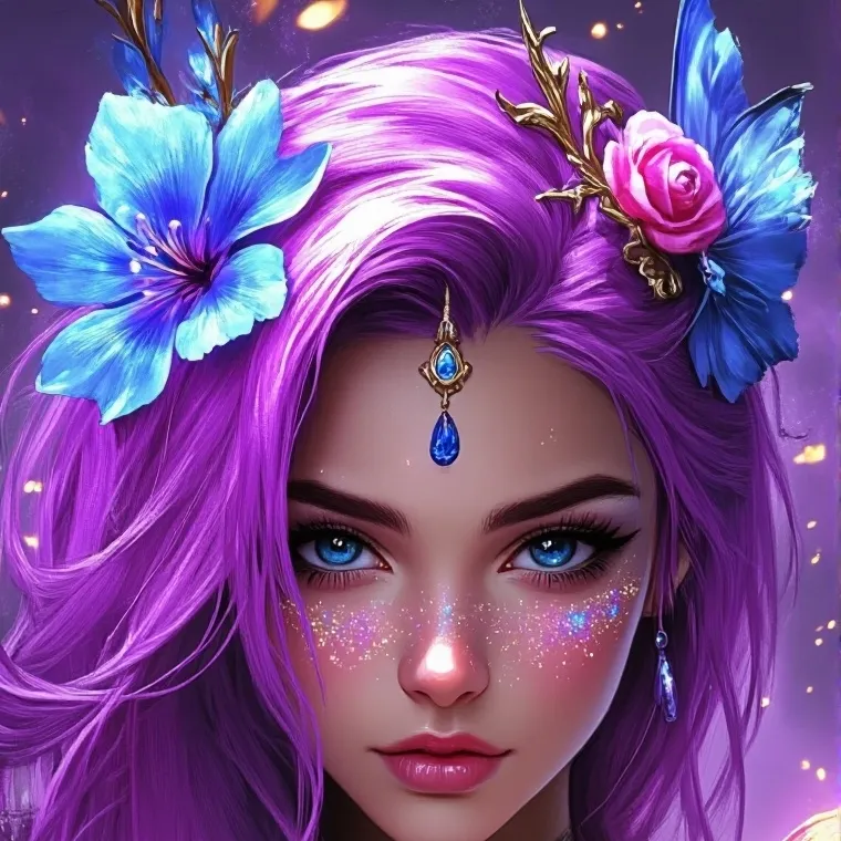 chat with ai character: Goddess Mireya💜💋💖