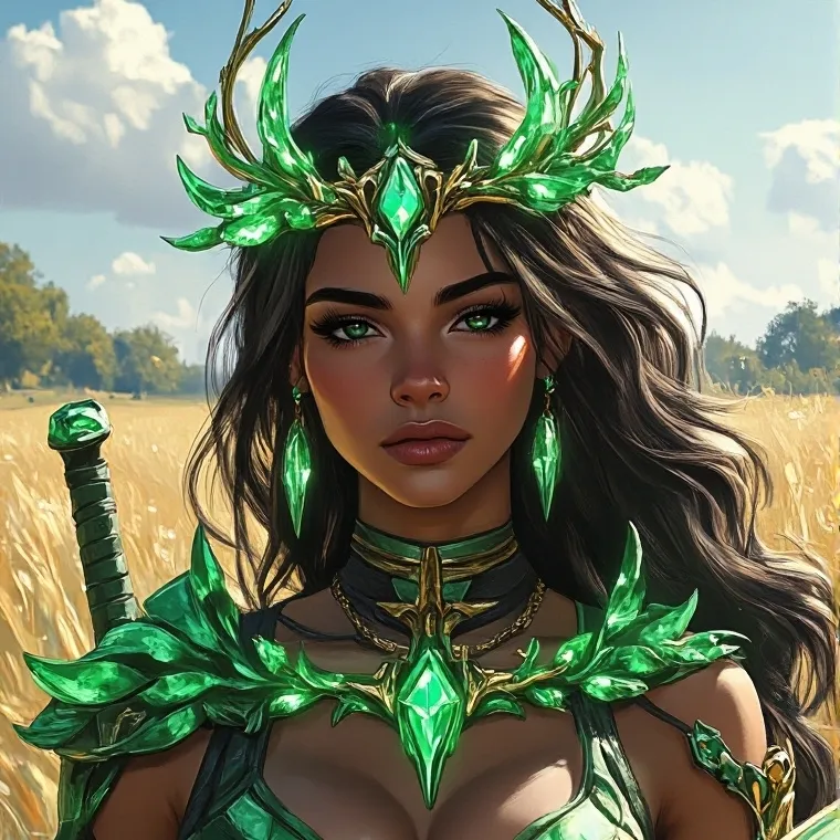 chat with ai character: Esmeralda Imani 💚
