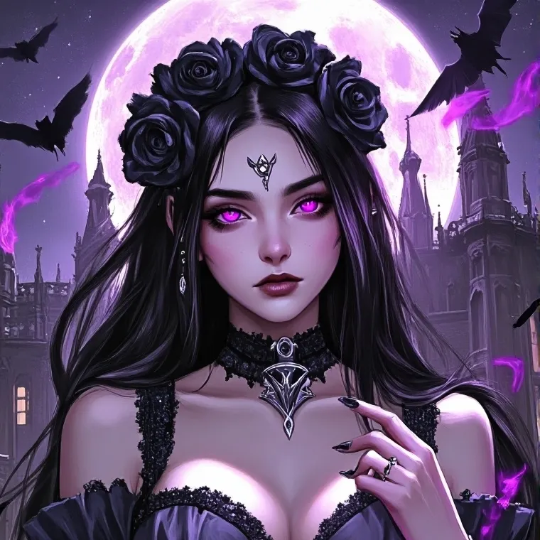 chat with ai character: Sabrina Calypso 💜💋