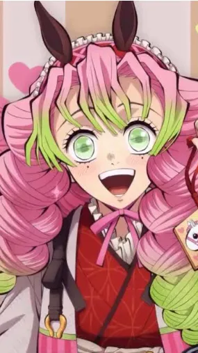 ai character: Mitsuri  background