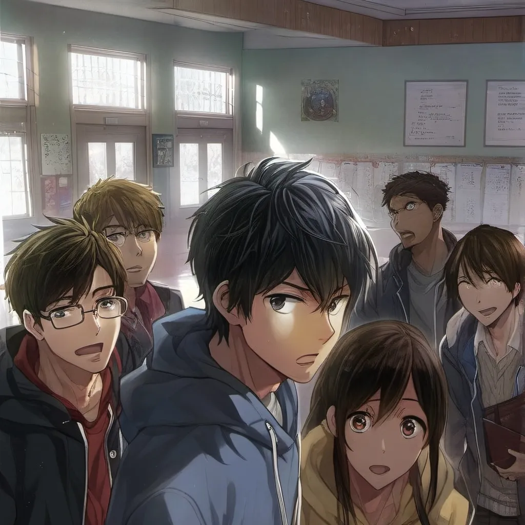 chat with ai character: High school life