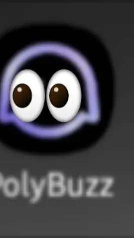 ai character: TALKIE X POLYBUZZ  background