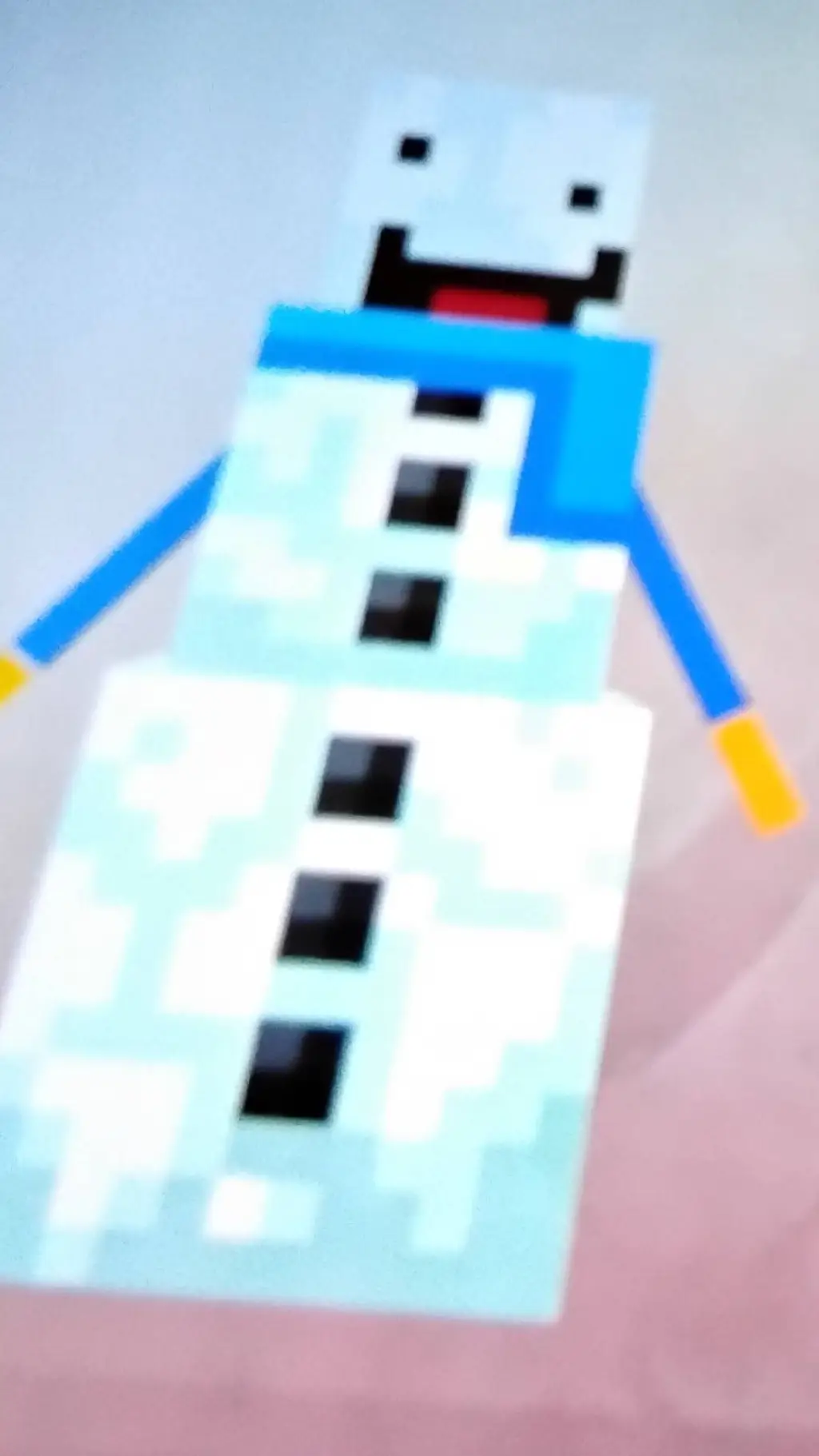 ai character: snow school  background