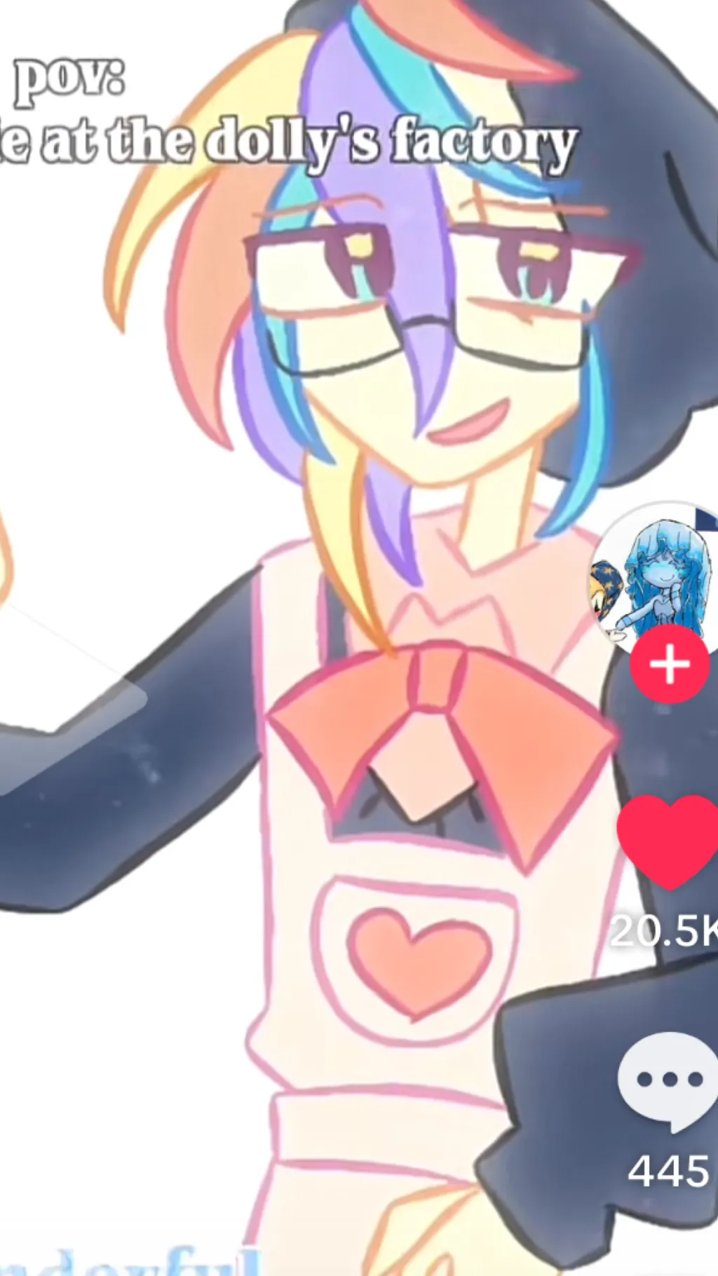ai character: 🌈-Dexlly-🌈 background