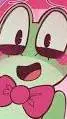 ai character: Ribbit  background
