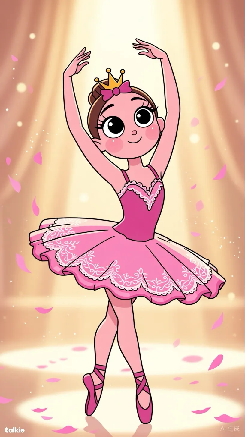 ai character: Ballerina race background