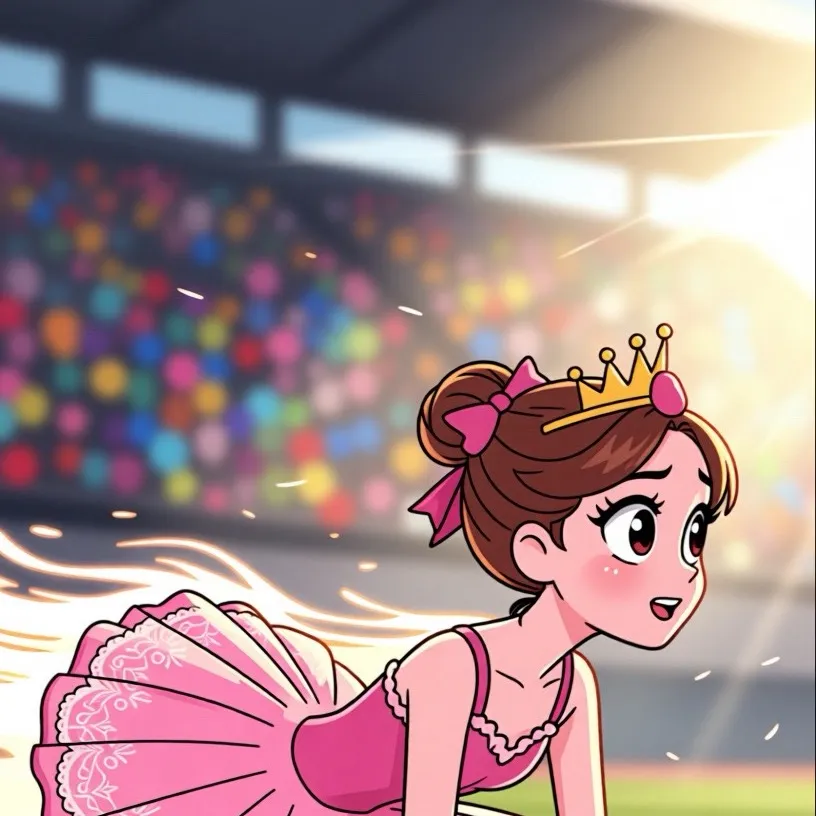 chat with ai character: Pinki runner