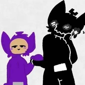 chat with ai character: Shadow x Tinky 💜X🖤