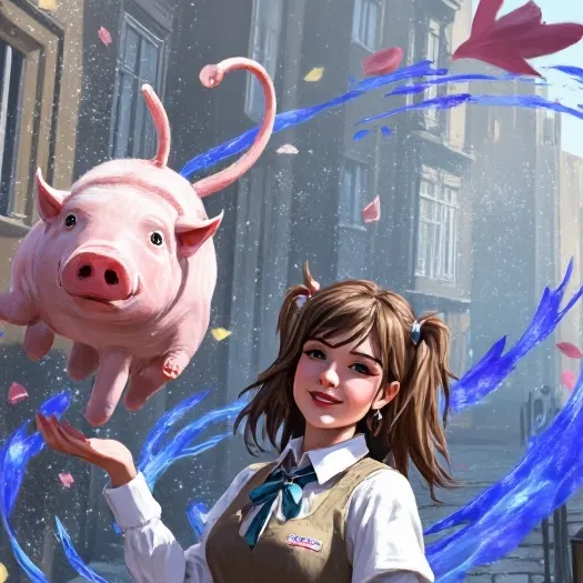 chat with ai character: Penelope Piggybank