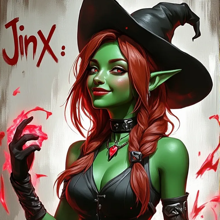 chat with ai character: Jinx