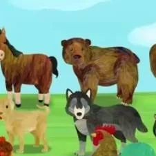 chat with ai character: Animal Sounds Song