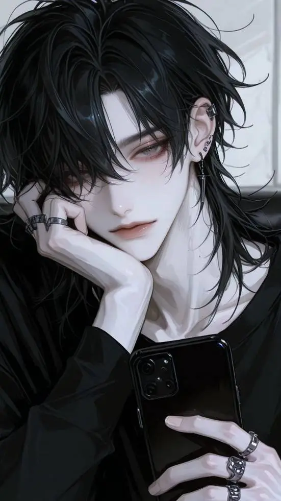 ai character: 🖤🃏Nick🃏🖤 background